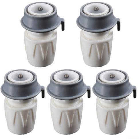 5pcs Plastic Washing Machine Adapter Water Hose Fittings Washer Hose Repair Kits Portable Washer Inlet Adapter Suite