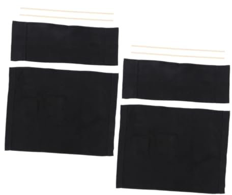 TOGEVAL 2sätze Klappstuhl Ersatzbezug Robustem Canvas Für Regiestühle Abnehmbar Und Für Camping Und Freizeitaktivitäten