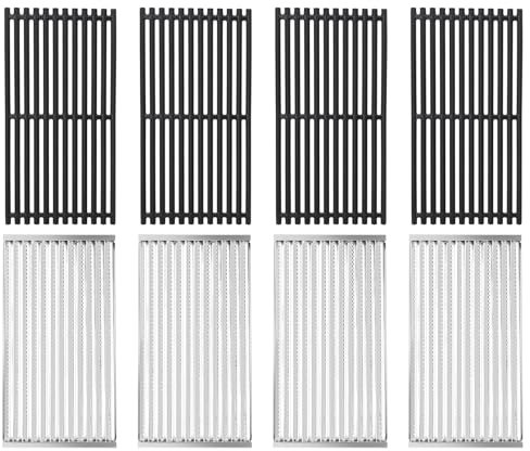 Criditpid Grillstrahler & Grillroste Kit für Charbroil TRU-Infrared 463245518 Grill, Ersatz für Charbroil Signature 463246118 Grill