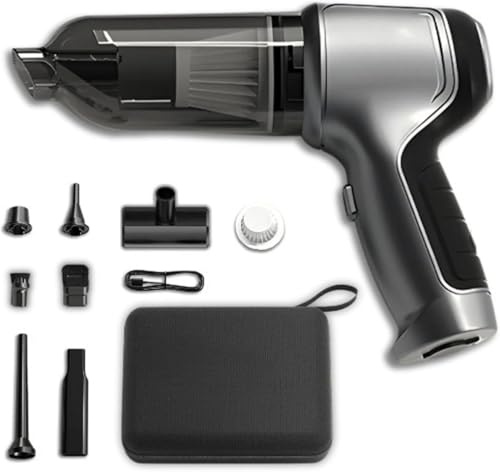 Aspirateur Vortex Compact Pro, Aspirateur Voiture Puissant sans Fil, Aspirateur de Voiture Sans fil à Main, Aspirateurs Vortex Pro pour Voiture,Portable Aspirateurs Convient Aux Poils d'animaux
