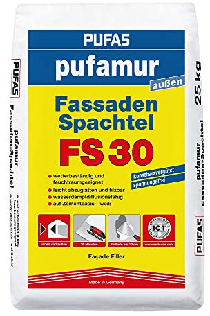Pufas Pufamur Fassadenspachtel FS 30 25,000 KG