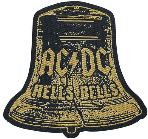 AC/DC Hells Bells Cut-Out Unisex Patch multicolor 100% Polyester Band-Merch, Bands