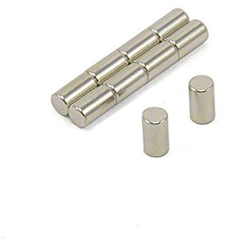 Magnetastico | 40 Stück Neodym Magnete N52 Stab 4x7 mm | Kühlschrankmagnet, Neodym Magnet Zylinder Magnet extra stark, Whiteboard Magnete, Stiftmagnet, Magnetstab Stabmagnet Zylindermagnet Magnettafel