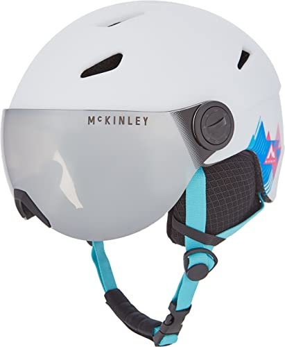 McKinley Jungen Pulse S2 Hs-016 Helme, White/Turquoise, M