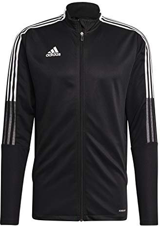 Adidas, Tiro 21, Workout-Sweatshirt., Schwarz, 2XL, Mann