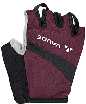 VAUDE Women's Active Gloves, Kurzfinger-Radhandschuh, Cassis, 9