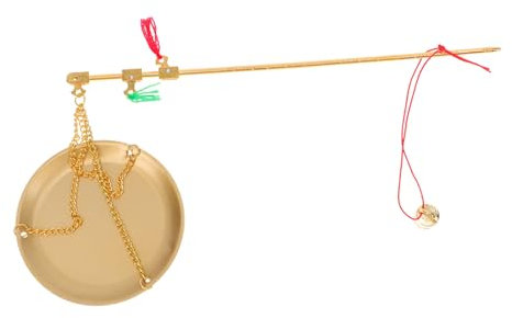 COLLBATH 3stücke Chinese Medicine Scale Hochpräzise Handwaage Für Tragbare Mit Runder Wiegeplatte Für Kräuter Und Feinkost