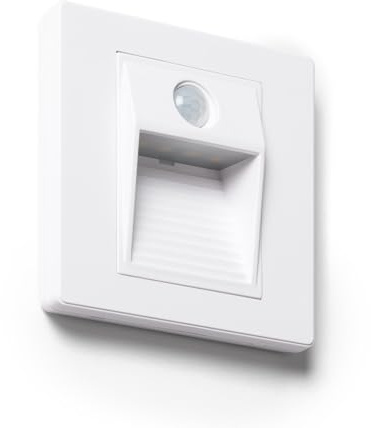 LEDKIA LED Wandeinbauleuchte mit PIR-Sensor Olite 3000K Weiß Warmweiß