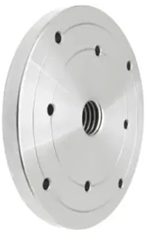 TBGCXJSV 1SET Piastra Frontale per tornio per Legno per mandrino per Macchina per Lavorazione del Legno filettato M33 M18 da 1 Pollice Flangia da 2 3 4 6 (Tipo 9)