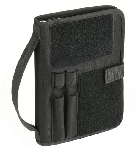 Homakover Black OCP Military Log Book Cover, 5.5”X 8” Tactical Military Notebook Holder, Army Tactical Notebook Holder, OCP Green Book Protective Cover-Only Cover
