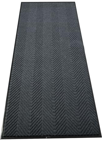 uyoyous Large Dirt Trapper Door Mat Non-slip Entrance Rug Indoor Outdoor 90 x 180cm Barrier Mats Commercial Doormat Heavy Duty Welcome Entrance Rug with Rubber Back for Home Hotel