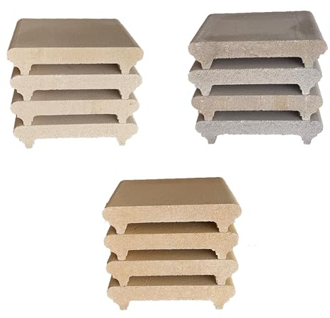 Coprimuro Cemento Vibrato Torello 25 cm con Gocciolatoio – Idrofugato Made in Italy – Misure 11,5-37,5 cm – Resistente a Pioggia e Gelo – Confezione 1 Metro (4 Pz) (Bianco, 27 cm)