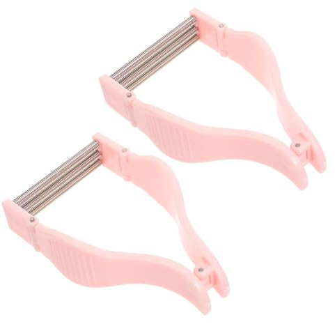 Zerodeko Gesichtshaarentferner für Frauen 2 Stück-pack mit Hips Material Sanfter Epilierer für Tägliche Anwendung Hautirritationen mit Glatter Haarentfernung