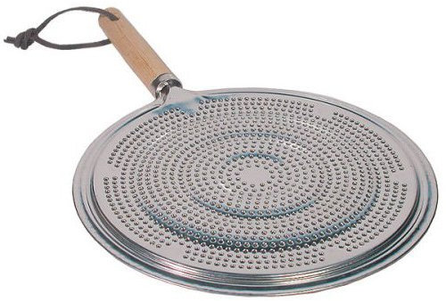 Simmer Ring - Electric Cooker, Cooking, Hob, Heat, Diffuser| For Gas Tagine Kitchen, Wooden Handle, Induction Adaptor, Plate For Gas Stove