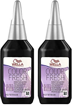 Wella Color Fresh Hair Toner 75ml - 8/81 Light Blonde/Pearl Ash
