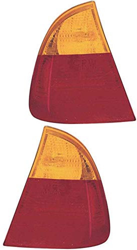 Rückleuchte Heckleuchte Set links & rechts P21W P21/4W ohne Lampenträger für Model 3er Touring E46
