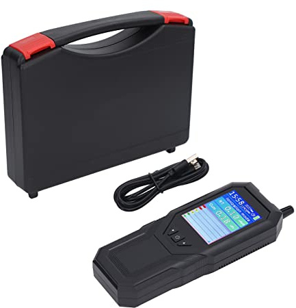 Contatore Geiger Monitor per Radiazioni Nucleari Allarme Acustico Visivo Dosimetro Professionale Accurato Sensibile Portatile Elettromagnetico Raggi X Y β Tester Monitoraggio in Tempo Reale Rivelatore