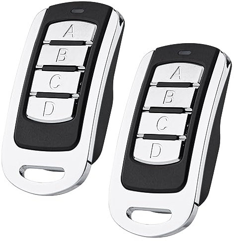 2 Stück Handsender für Hörmann HSM4-868 HS(M) 2/4 HSE2-868 HS4-868 Kompatibel mit Marantec Handsender Digital D302 D304 Kompatibel mit Berner Toranriebe Handsender BHS140 BHS121 BSH110