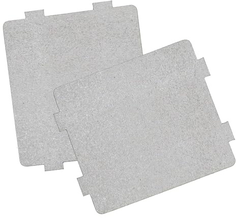 Ryaupy 2PCS Microondas Placa de Mica - Placa reemplazo Reparación de Accesorios - Hoja de Mica para Hornos de Microondas(118 * 100mm)