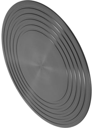 Wärmeverteiler für Gasherd aus Aluminium, Schwarze Herdplatte | Glatte Oberfläche, Leicht zu Reinigen, für Küche, Passend als Praktisches Heizungszubehör