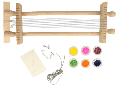 Scheepjes - Scheepjes Perlina Tessitura Telaio Telaio Mestiere Progetti Kit per Bambini e Adulti - 1 Pezzo