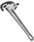 VEVOR Chiave per Tubi, Diritta in Alluminio 355 mm, Regolazione Automatica delle Ganasce, Chiave Idraulica Regolabile, Maniglia Ergonomica, Design Appeso, Chiave per Riparazioni Tubi dell'Acqua Auto