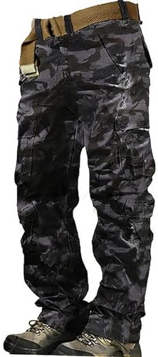 Big Promotion Lightning Deals Cocila Men's Cargo Pants Cargo Trousers Hiking Pants 8 Pocket Plain Comfort Breathable Outdoor Daily Going Out Cotton Fashion Casual Pants 13 1 Womens G Sale Clearance