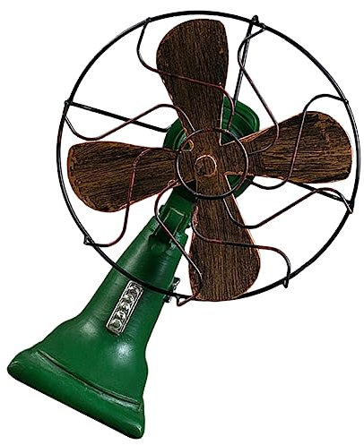 SEWOART Ornement De Ventilateur De Table De Style Rétro Ornement De Ventilateur De Bureau Décoration De Maison Vintage De Modélisation De En Résine