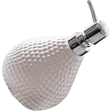 BELLIFFY 1stück Hochkapazität Pumpflasche Für Lotion Shampoo Und Flüssigseife Nachfüllbarer Seifenspender Vielseitig Einsetzbar Elegant Weiß Für Zuhause Und Reisen