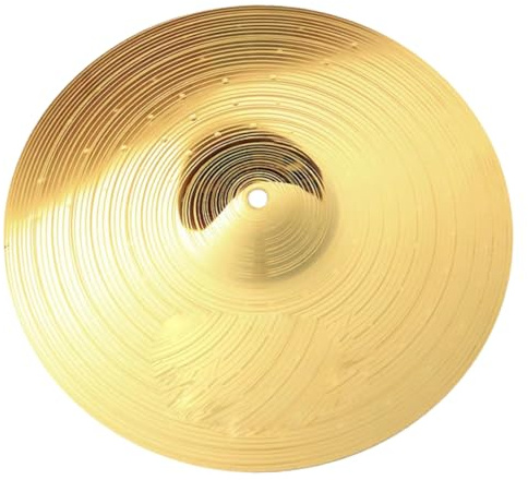 Milisten Platillo Splash para Batería, Set en Latón y Aleación, Sonido Claro y Nítido, Ligero y Resistente para Práctica y Jazz