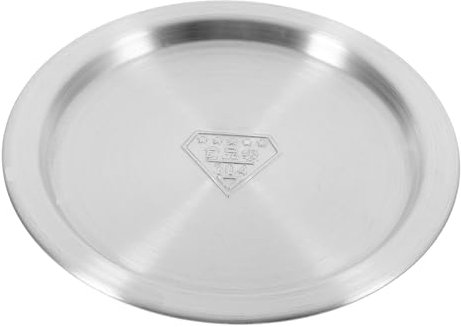 Placa anti-ebullición y desbordante Tapa de sartén Tapa de olla metálica accesorios para ollas de cocina cubierta de olla arrocera plato de joyería tapas acero inoxidable 304 Plata