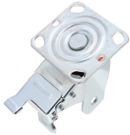 BUGUUYO Soporte para Ruedas Giratorias Industriales de 4 Pulgadas con Freno Estructura de Acero Resistente y Base Reforzada para Cargas Pesadas en Muebles y Equipos de Movilidad