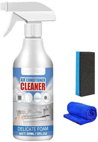Klimaanlagen-Reiniger, kein Waschen, Klimaanlagen-Schaumspulenreiniger, Sprühnebel, Schaumspulenreiniger, Fleckenentferner, desodorierender Reinigungsschaum, Multifunktions-Lüfterreiniger-Spray (1
