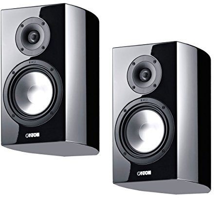 Canton Vento 830.2 Regallautsprecher (Paar), schwarz (highgloss)