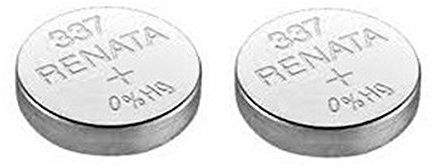 Renata 337 SR416SW oder 2 Uhrenbatterie, Swiss Made, 1,5 V, Silberoxid