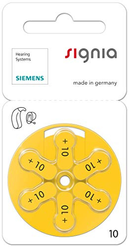 120 Stück (20 Blister) Siemens Signia Typ 10 Hörgerätebatterie Zinc Air P10 PR70 ZL4 mit 2 Stück LUXTOR® Reinigungstücher für Hörgeräte und Otoplastiken