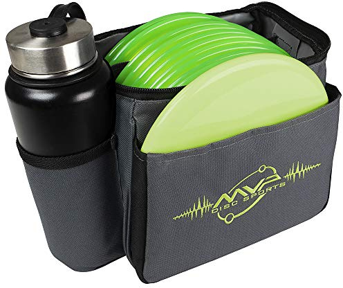MVP Disc Sports Cell Disc Golf Starter Bag (Gray/Lime)