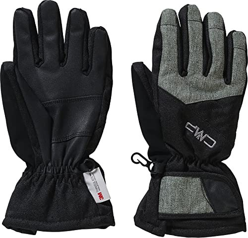 CMP - Twill-Skihandschuhe für Kinder, Schwarz, 5