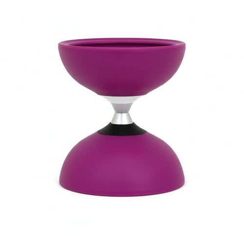 Mister Babache Diabolo Finesse mit Kugellager - violett - Ø 136 mm - Gewicht 270 g
