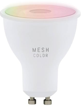 Eglo connect.z Smart Home lampadina Led GU10, ZigBee, app e controllo vocale, dimmerabile, colore della luce regolabile, 345 lumen, 5 W