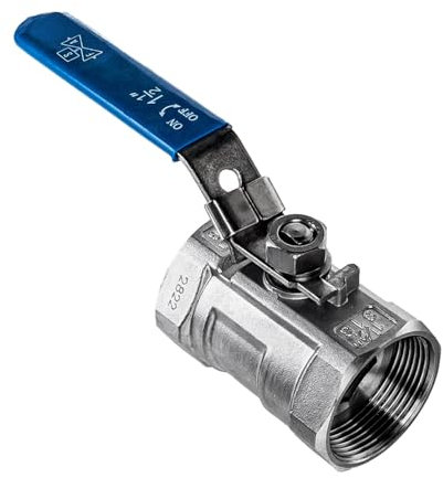 FSA Kugelhahn Edelstahl 316 1 1/2 1-Teilig 2-Wege