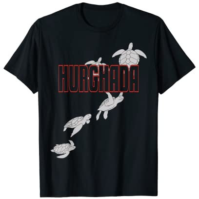Hurghada Meeresschildkröten, Tauchen mit Schildkröten T-Shirt