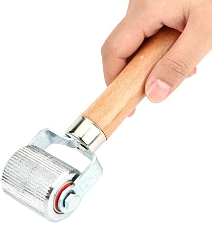 Leapiture Herramienta Reparación Neumáticos De Parche, Parche Rueda Coche Herramienta Pulido Rodillo Neumático Reparación Parche Neumático Rodillo Rodamiento Bolas para Bicic(Large)