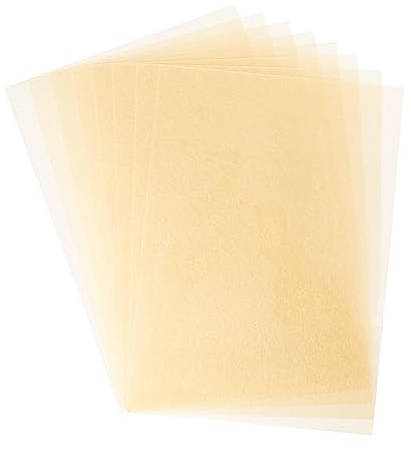 Sizzix Goldmetallischer Schrumpfkunststoff | 8 Bögen | Schmuckherstellung, Geschenkanhänger, Anhänger, Schlüsselanhänger, Wohnaccessoires und mehr