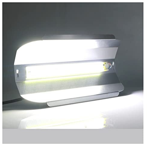 Luz de inundación LED 30W 50W 80W Luz de inundación LED COB Proyector para Exteriores IP67 Lámpara de Calle LED Impermeable Iluminación del Paisaje (Color: Blanco frío, Tamaño: 30W)