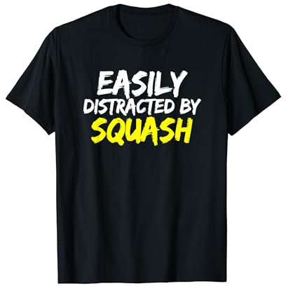Squash Trainer Squash Spruch Outfit Squash Spieler T-Shirt