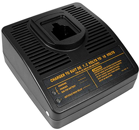 Batteriladdare 7,2 V – 18 V laddningsstation nätdel Ni-MH Ni-Cd kompatibel med Würthmaster SP12 V 151946-13 Roller Exparo 12 V Multi-Press ACC ACC571 Mini-ACC