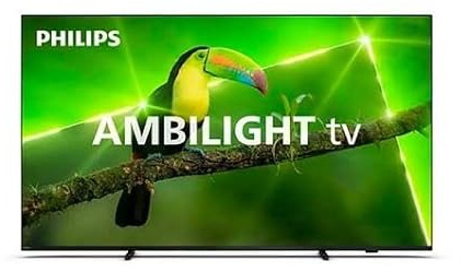 PHILIPS 75PUS8008 75 inch 4K UHD HDR Ambilight Smart LED TV (Renewed)