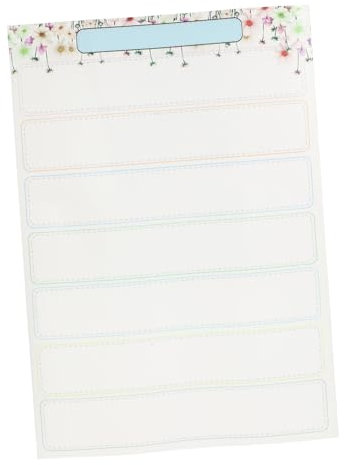 GRIRIW Magnetischer Kalender Für Kühlschrank Whiteboard Schreibplan Aufkleber Küchenplaner Glatt