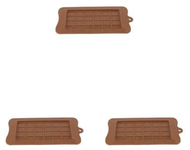 Juego de 3 moldes para tartas, antideslizantes, de seguridad, para chocolate, jabón, práctico para hornear, accesorios de cocina, herramienta de silicona para hornear gofres
